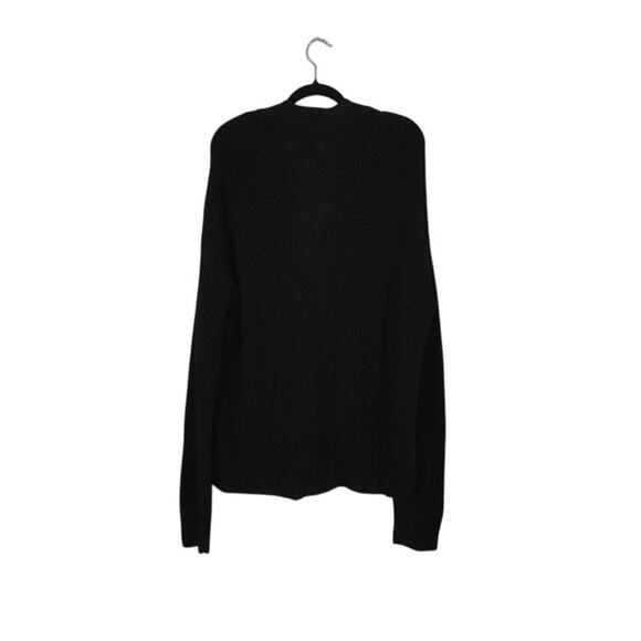 GAP NWT Womens Cardigan Sweater Size XXL Black Pockets Casual Preppy - Picture 6 of 10